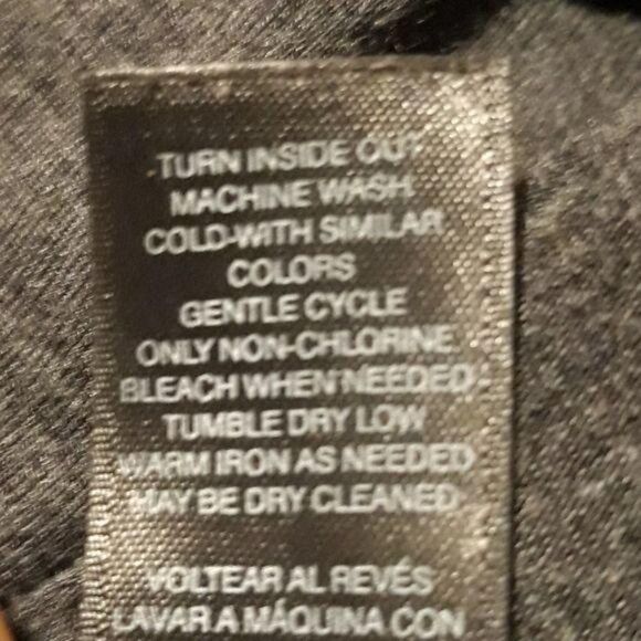 WHBM Dress Edgy Wrap Asymmetrical Hem Knit Long Sleeve Ruffle Gray Sz 00P - Picture 9 of 10